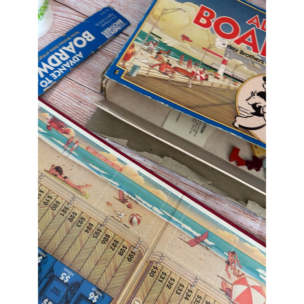Vintage‎ monopoly boardwalk  game